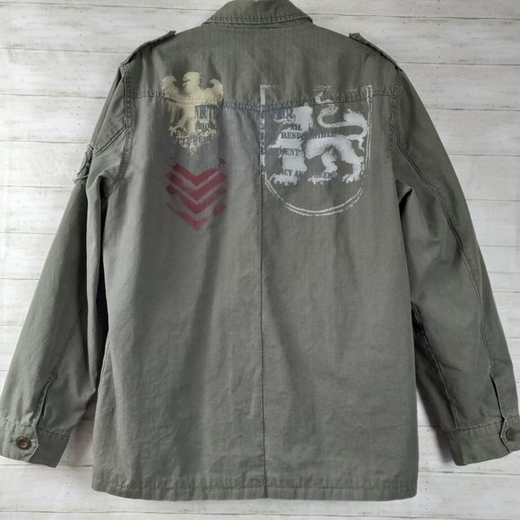 Vintage Micros Utility Field Jacket M - Picture 2 of 13